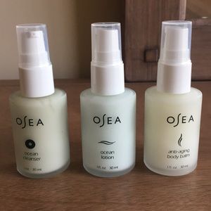 OSEA trio, Ocean Cleanser + Lotion, Anti Aging